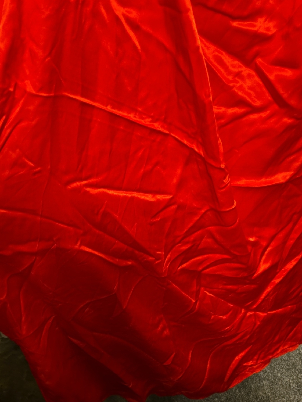 free people Red One-Shoulder Satin Dress - Picture 4 of 5
